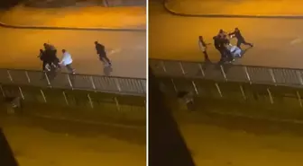 Karabük'te bir genç, 4 kişi tarafından acımasızca böyle darbedildi