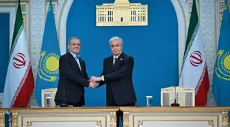 Kazakistan ile İran arasında 8 işbirliği anlaşması imzalandı