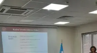 Kırklareli'nde kadına karşı şiddetle mücadele eğitimleri sürüyor