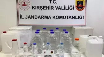 Kırşehir'de kaçak alkol operasyonu: 62 litre kaçak alkol ele geçirildi