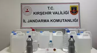 Kırşehir'de kaçak içki operasyonunda 2 zanlı yakalandı