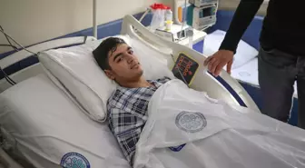 Mantardan zehirlenen genç babasının karaciğeriyle hayata tutundu