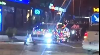 Menteşe'de aykırı ışık ve abartı egzozdan bir araca 11 bin TL ceza