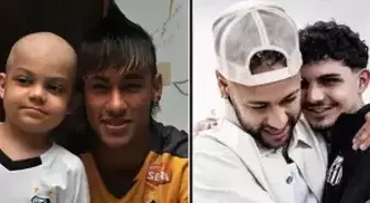 Neymar, 2012 yılında lösemiyle mücadele eden hayranıyla yeniden bir araya geldi