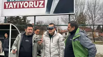 Özel bireyler uzmanlar eşliğinde dron uçurmayı deneyimledi
