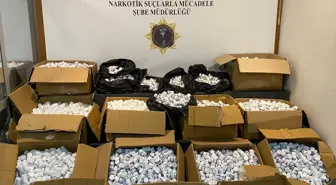 Samsun'da 350 bin uyuşturucu hap ele geçirildi