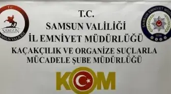 Samsun'da kaçakçılık operasyonunda 2 zanlı yakalandı