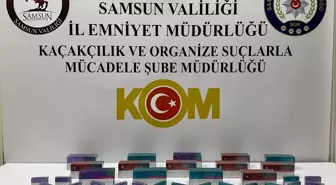 Samsun'da kaçakçılık operasyonunda 2 zanlı yakalandı