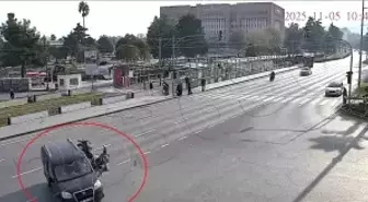 Samsun'da kazalar kameralarda