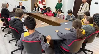 Samsun'da öğrenciler Adalet Sarayı'nın işleyişini yerinde gördü