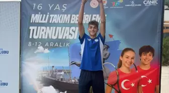 Samsunlu tenisçi Kuzey Kerem Bayrak milli takıma seçildi