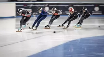Short Track Milli Takımı, bayrak takımıyla Avrupa Şampiyonası'nda madalya peşinde