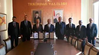 Tekirdağ'da sporun kalkındırılması için protokol imzalandı