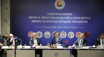 TOBB Başkanı Hisarcıklıoğlu Denizli İş Dünyası İstişare Toplantısı'nda konuştu Açıklaması