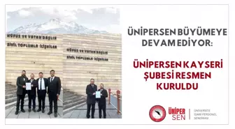 ÜNİPERSEN Kayseri Şubesi kuruldu
