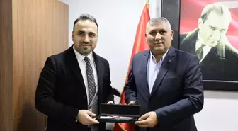 Vezirköprü Belediye Başkanı Gül'den Ziraat Odası Başkanı Kaya'ya ziyaret