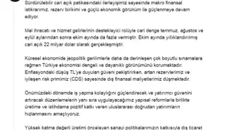Cevdet Yılmaz: Vatandaşımızın refahını kalıcı olarak yükseltmeyi hedefliyoruz