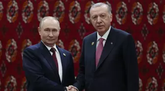 Türkmenistan'da kritik buluşma: Erdoğan-Putin görüşmesinin gündemi barış oldu