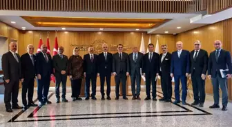 Eskişehir heyetinden Bakan Uraloğlu'na ziyaret