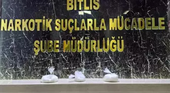 Bitlis'te 3 kilo 210 gram metamfetamin ele geçirildi
