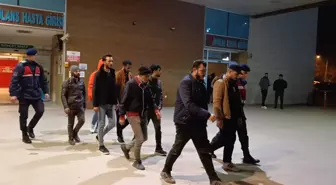 İnegöl'de kaçak göçmen operasyonu: 8 göçmen yakalandı