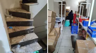 Çocukların sağlığını hiçe saydılar! Merdiven altından tam 9 ton çıktı