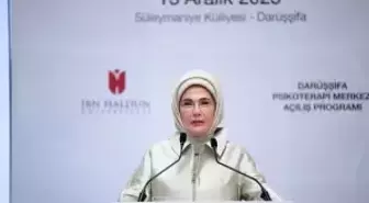 Emine Erdoğan, İHÜ İPAM Darüşşifa Psikoterapi Merkezi'nin açılışına katıldı
