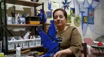 Hobi olarak başladığı mozaik sanatında dünyaya açılmak istiyor