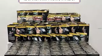Jandarma kaçak çay ve tütün ele geçirdi