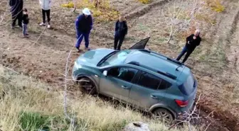 Kurtalan'da SUV tipi araç devrildi, yolcular yara almadan kurtuldu