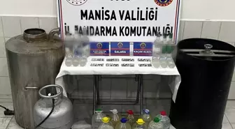 Manisa'da jandarmadan sahte içki operasyonu