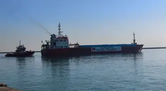 Mersin'den Gazze'ye 19'uncu 'İyilik Gemisi' yola çıktı