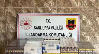 Şanlıurfa'da 7 bin 958 paket kaçak sigara ele geçirildi