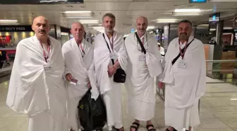 Şehit yakınları ve gaziler umreye gönderildi