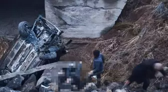 Sivas'ta otomobil menfeze devrildi: 1 ölü, 2 yaralı