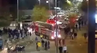 Siverek'te çıkan yangında 9 kişi dumandan etkilendi