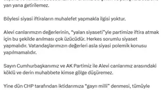 AK Parti'den CHP'ye Cemevi Açıklaması