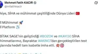 TÜBİTAK SAGE'nin Geliştirdiği Mühimmatlar Test Atışlarında Başarılı Oldu