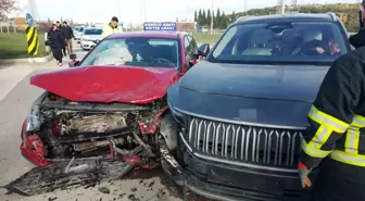 Bilecik'te aday sürücü direksiyon sınavında kaza yaptı: 4 yaralı