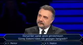 Dünyadan çıplak gözle görülemeyen Güneş Sistemi'ndeki tek gezegen hangisidir?