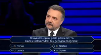 Dünyadan çıplak gözle görülemeyen Güneş Sistemi'ndeki tek gezegen hangisidir?