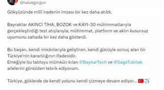 Bayraktar AKINCI TİHA'nın Test Atışları Başarıyla Gerçekleştirildi