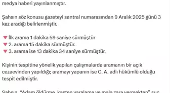 İçişleri Bakanlığı'ndan Gazeteciyi Arayan 'Yeşil' Kod Adlı Kişi Açıklaması