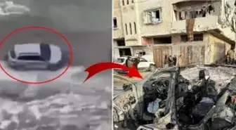 İsrail'den Hamas komutanına suikast! Görüntüleri paylaştılar