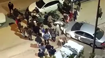 Kontrolden çıkan araç 4 otomobil ve 3 motosiklete çarpıştı