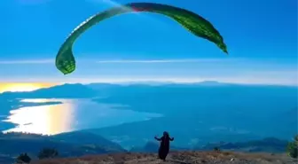 Köyceğiz Gölgören Dağı yamaç paraşütüne uygun bulundu
