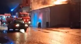 Sakarya'da Nalbur Dükkanında Yangın Çıktı