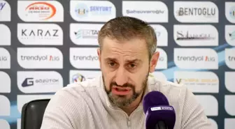 Serkan Özbalta: 'Beni memnun eden şey oyuncuların pes etmemesiydi'