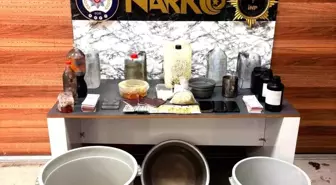 Şişli'de uyuşturucu imalathanesine baskın: 97 kilo uyuşturucu ele geçirildi