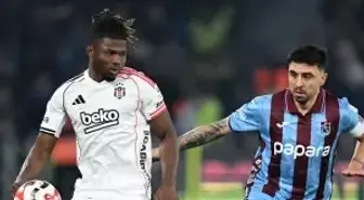 Trabzonspor ile Beşiktaş arasındaki 6 gollü muhteşem düelloda kazanan yok